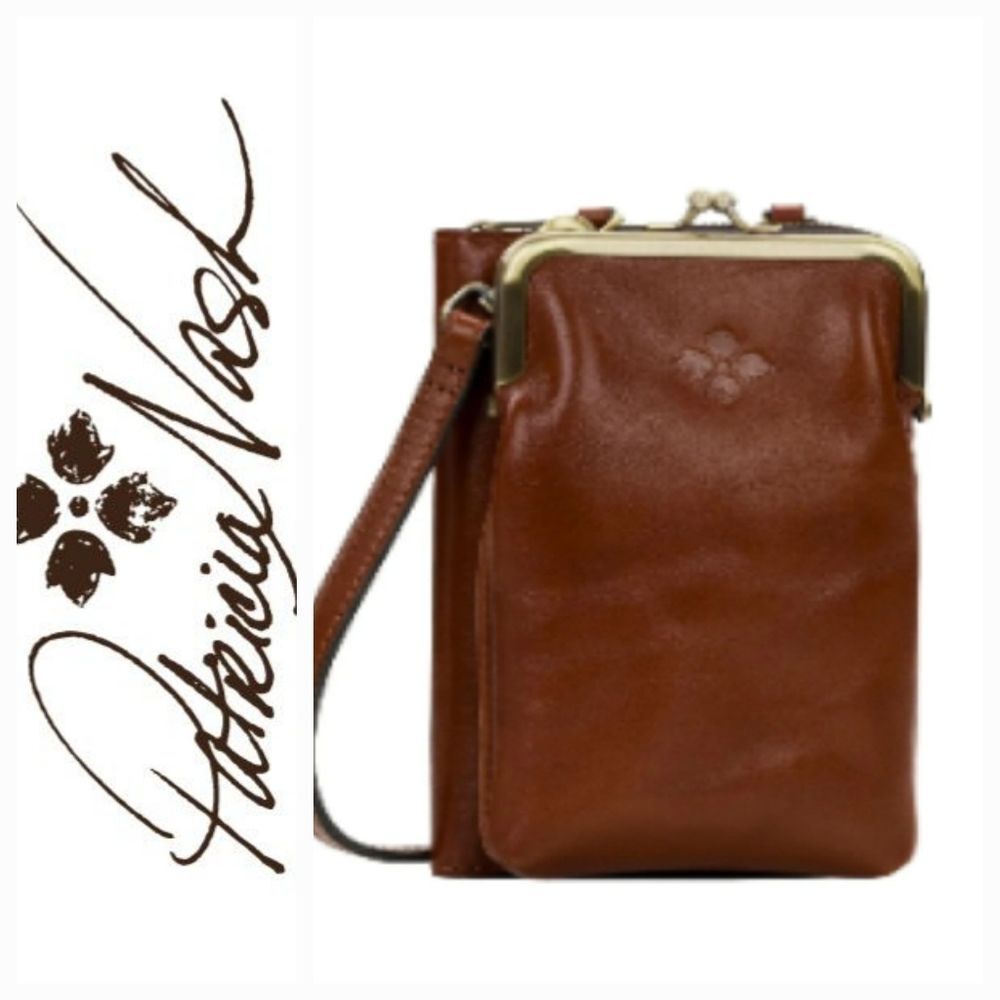Patricia Nash Pertina British Tan Crossbody